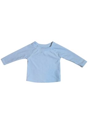 Starting Out Light Blue Long Sleeve Swim Shirt - 6M
